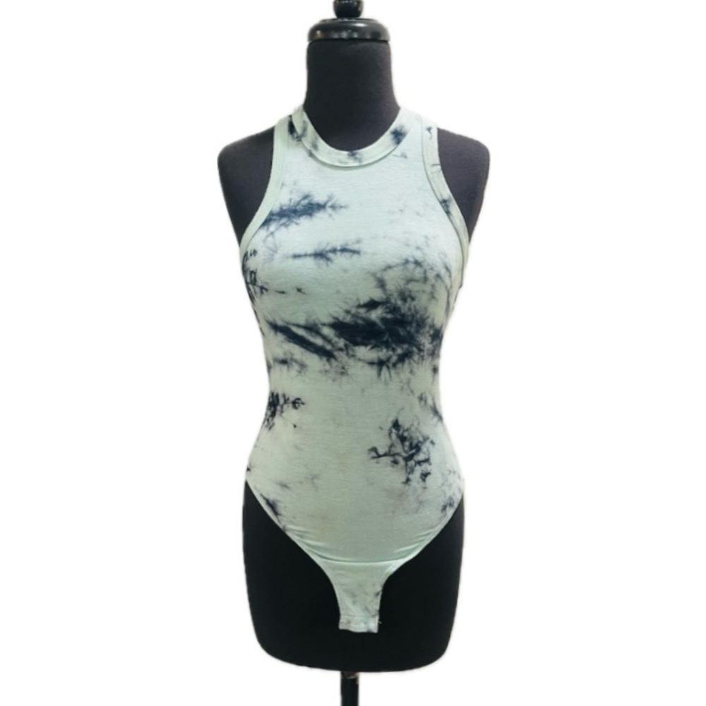 Full Tilt Tie-Dye Sleeveless Bodysuit